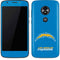 NFL Los Angeles Chargers - Alternate Distressed Moto E5 Play Skin